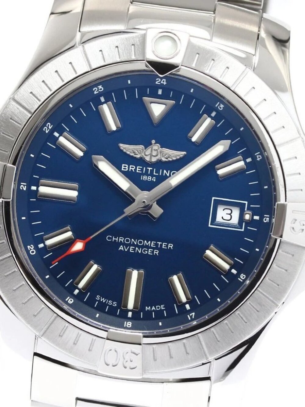 BREITLING Avenger Automatic 43 A17318 Date Automatic Men's Watch_910505